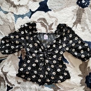 No Boundaries floral Shirt